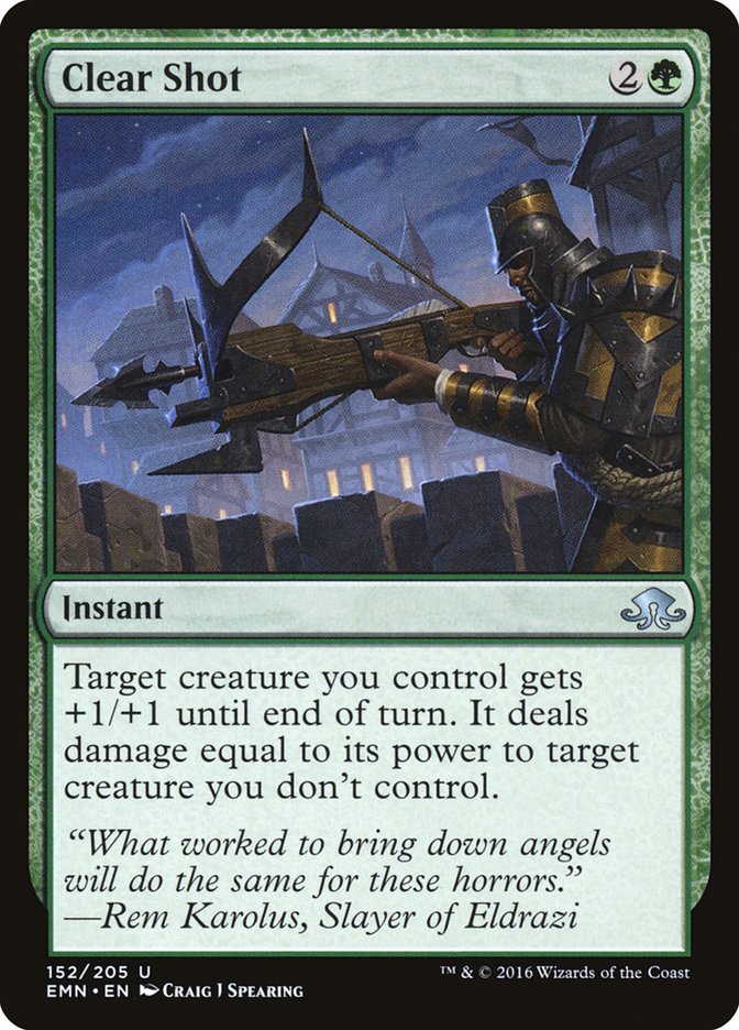 Clear Shot [Eldritch Moon] MTG Single Magic: The Gathering | Red Claw Gaming