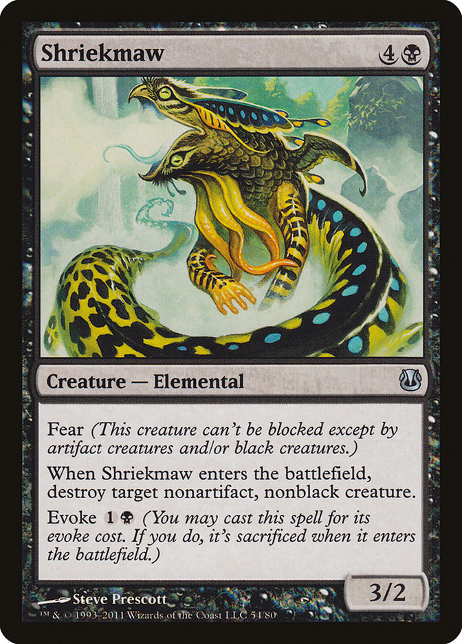 Shriekmaw [Duel Decks: Ajani vs. Nicol Bolas] MTG Single Magic: The Gathering | Red Claw Gaming