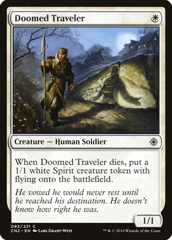 Doomed Traveler [Conspiracy: Take the Crown] MTG Single Magic: The Gathering | Red Claw Gaming