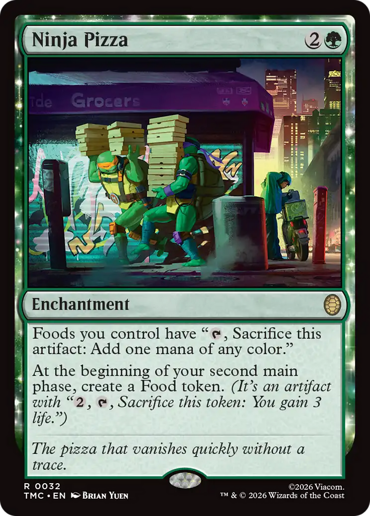 Ninja Pizza [Teenage Mutant Ninja Turtles Commander] MTG Single Magic: The Gathering | Red Claw Gaming