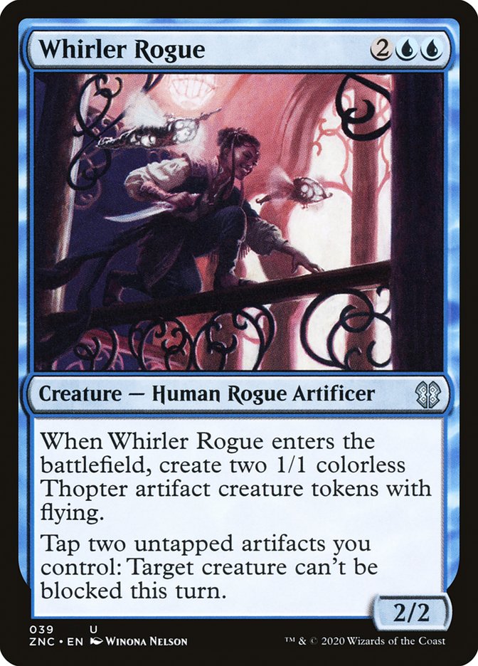 Whirler Rogue [Zendikar Rising Commander] MTG Single Magic: The Gathering | Red Claw Gaming