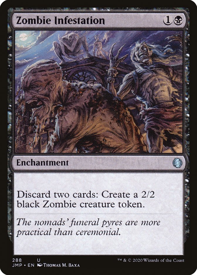 Zombie Infestation [Jumpstart] MTG Single Magic: The Gathering | Red Claw Gaming