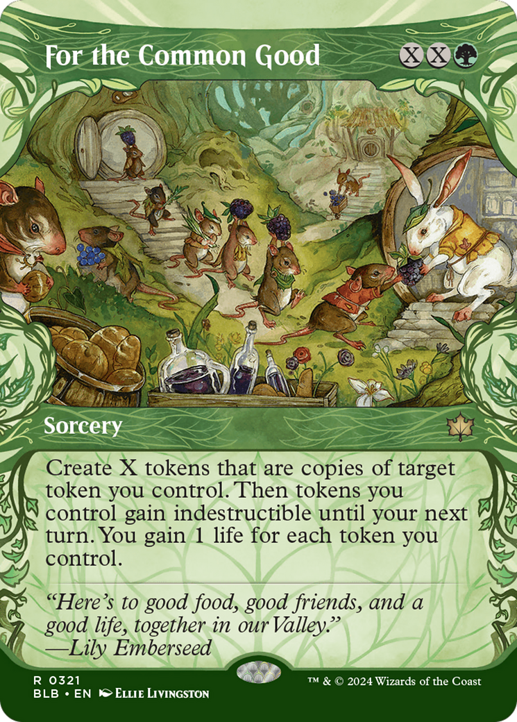For the Common Good (Showcase) [Bloomburrow] MTG Single Magic: The Gathering | Red Claw Gaming