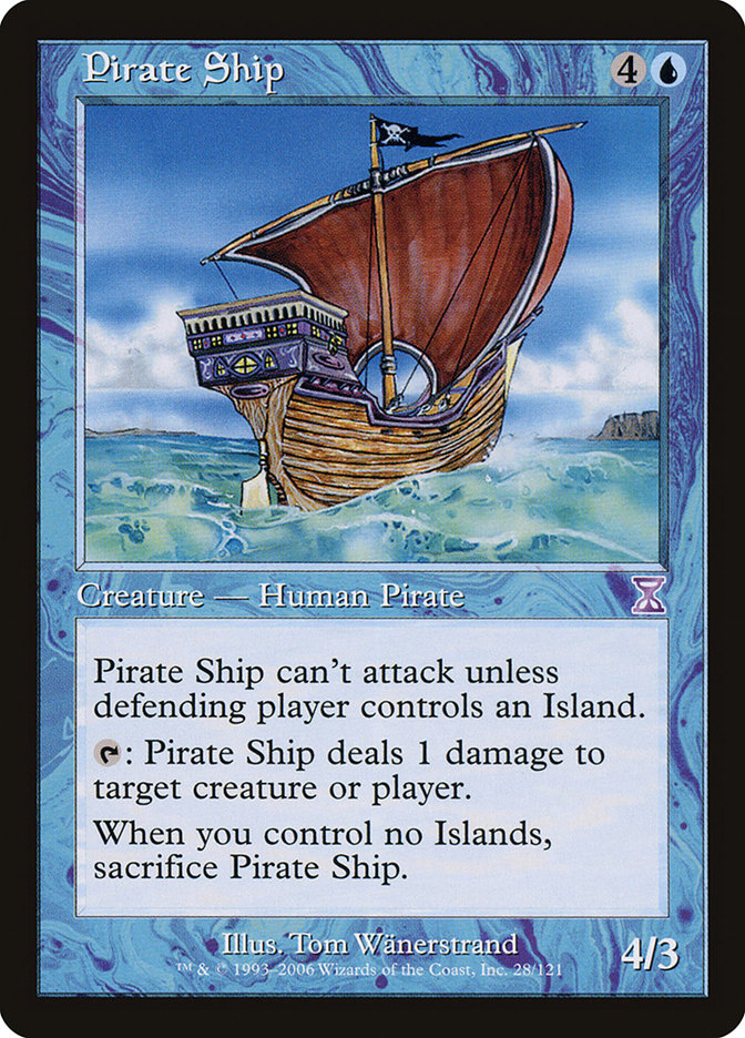 Pirate Ship [Time Spiral Timeshifted] MTG Single Magic: The Gathering | Red Claw Gaming