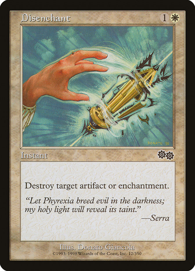 Disenchant [Urza's Saga] MTG Single Magic: The Gathering | Red Claw Gaming
