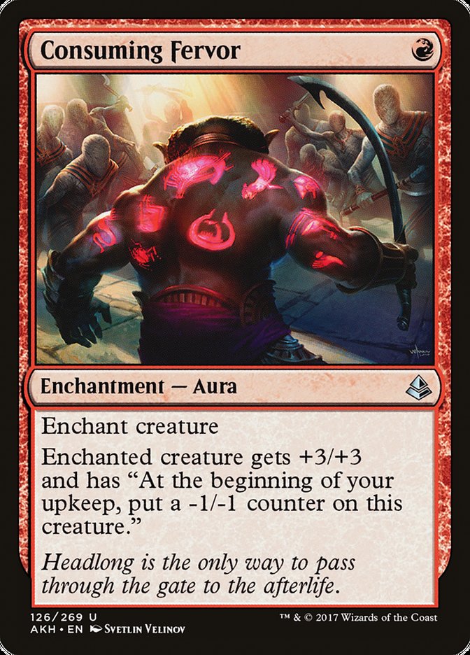 Consuming Fervor [Amonkhet] MTG Single Magic: The Gathering | Red Claw Gaming