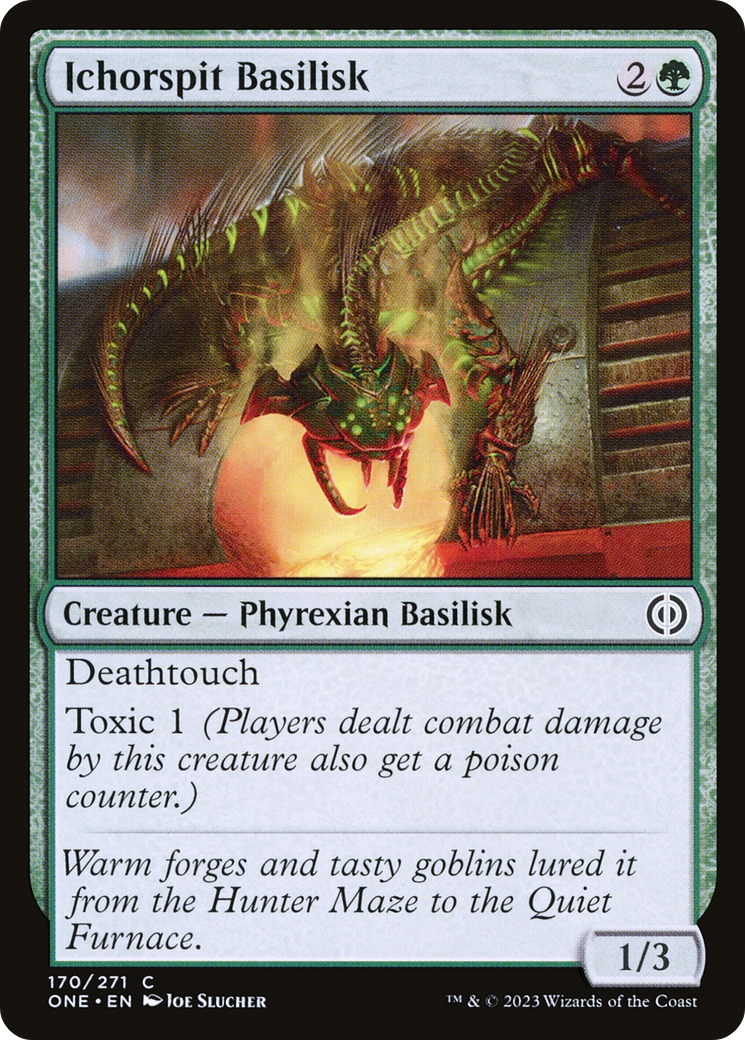 Ichorspit Basilisk [Phyrexia: All Will Be One] MTG Single Magic: The Gathering | Red Claw Gaming