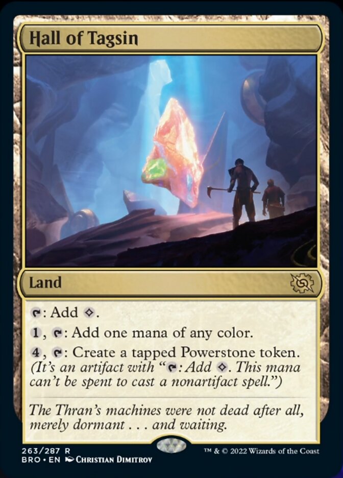 Hall of Tagsin [The Brothers' War] MTG Single Magic: The Gathering | Red Claw Gaming