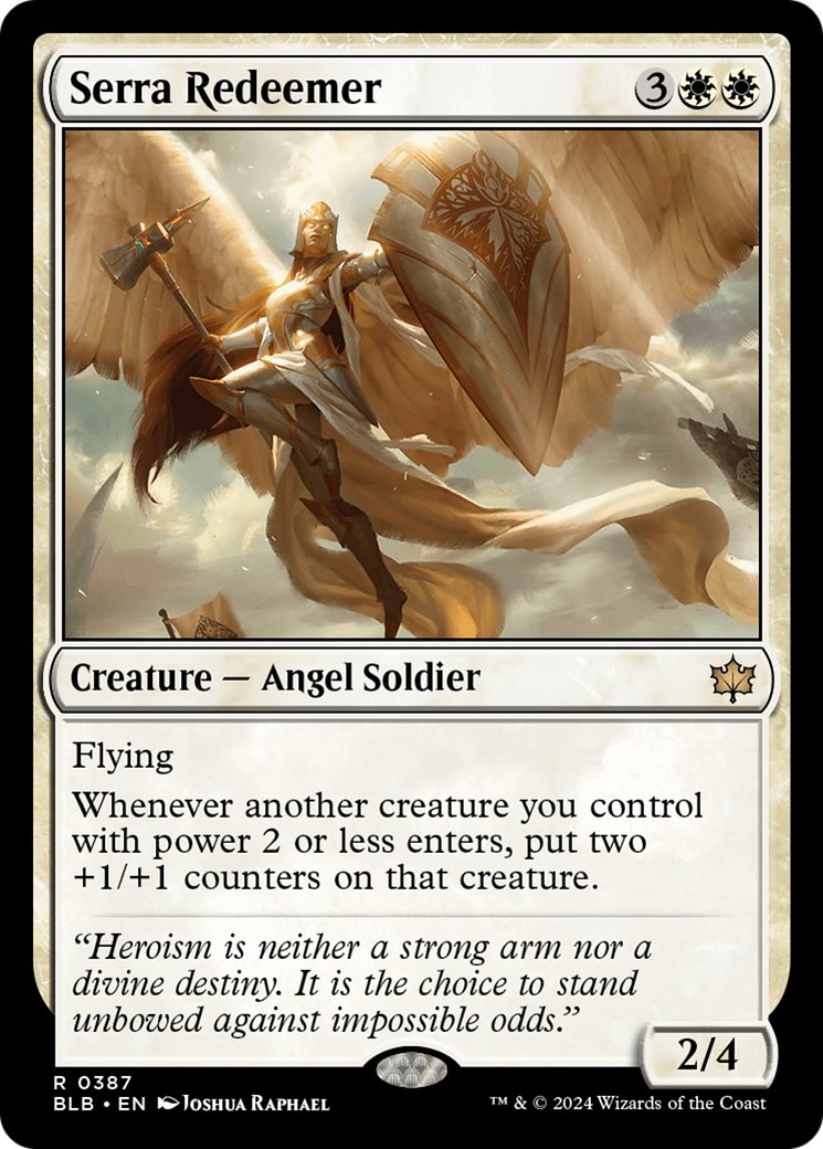 Serra Redeemer [Bloomburrow] MTG Single Magic: The Gathering | Red Claw Gaming