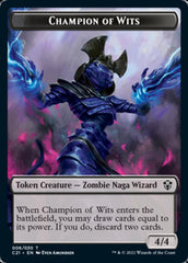 Eldrazi // Champion of Wits Double-Sided Token [Commander 2021 Tokens] MTG Single Magic: The Gathering | Red Claw Gaming