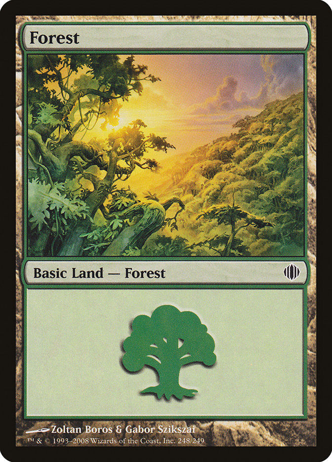 Forest (248) [Shards of Alara] MTG Single Magic: The Gathering | Red Claw Gaming