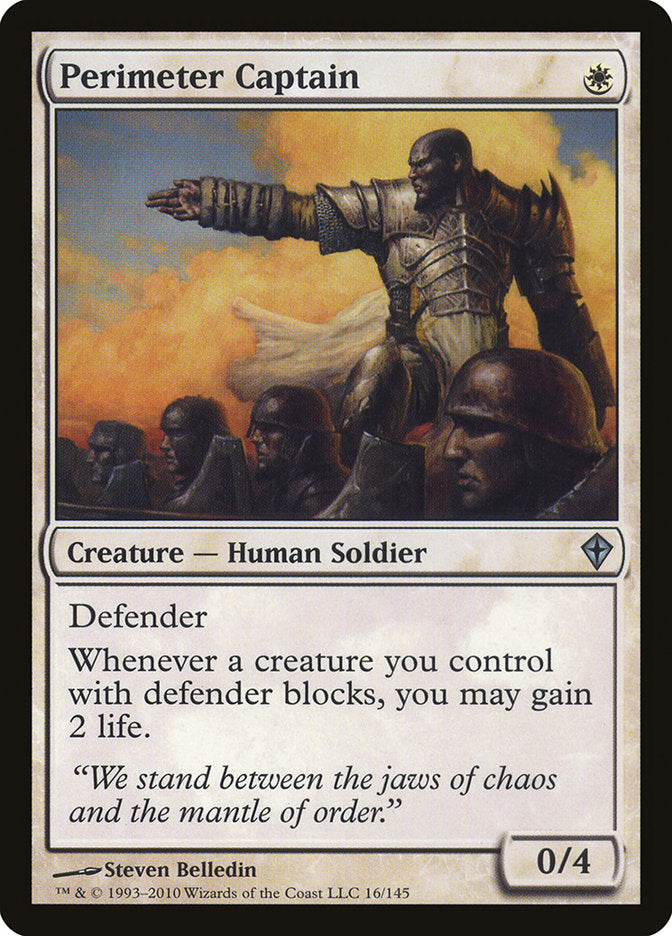 Perimeter Captain [Worldwake] MTG Single Magic: The Gathering | Red Claw Gaming