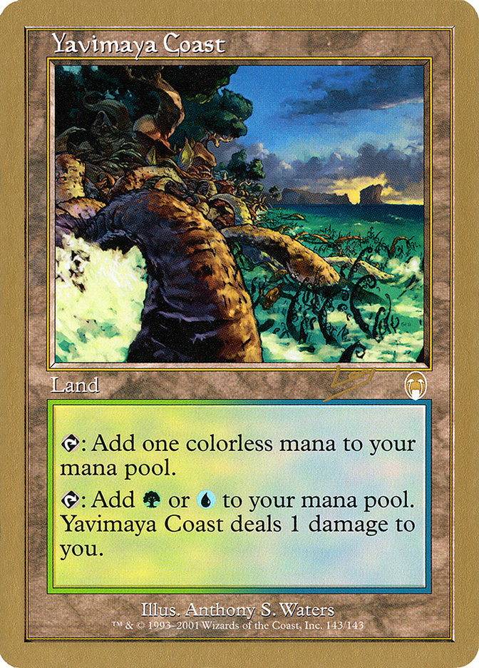 Yavimaya Coast (Raphael Levy) [World Championship Decks 2002] MTG Single Magic: The Gathering | Red Claw Gaming