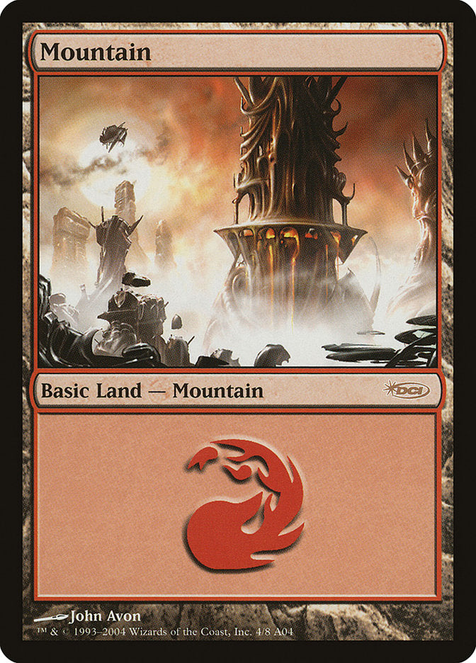 Mountain (4) [Arena League 2004] MTG Single Magic: The Gathering | Red Claw Gaming