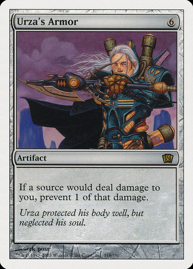 Urza's Armor [Eighth Edition] MTG Single Magic: The Gathering | Red Claw Gaming