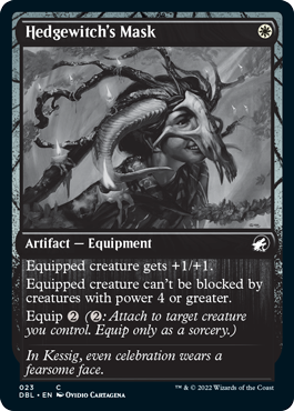 Hedgewitch's Mask [Innistrad: Double Feature] MTG Single Magic: The Gathering | Red Claw Gaming