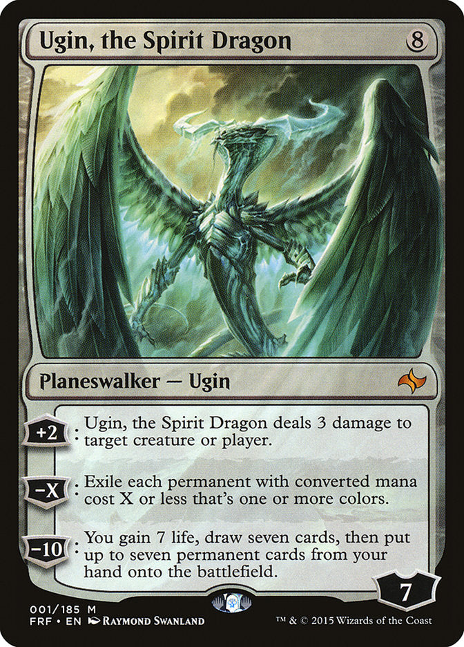 Ugin, the Spirit Dragon [Fate Reforged] MTG Single Magic: The Gathering | Red Claw Gaming