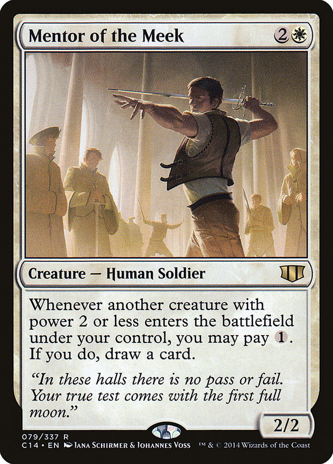 Mentor of the Meek [Commander 2014] MTG Single Magic: The Gathering | Red Claw Gaming