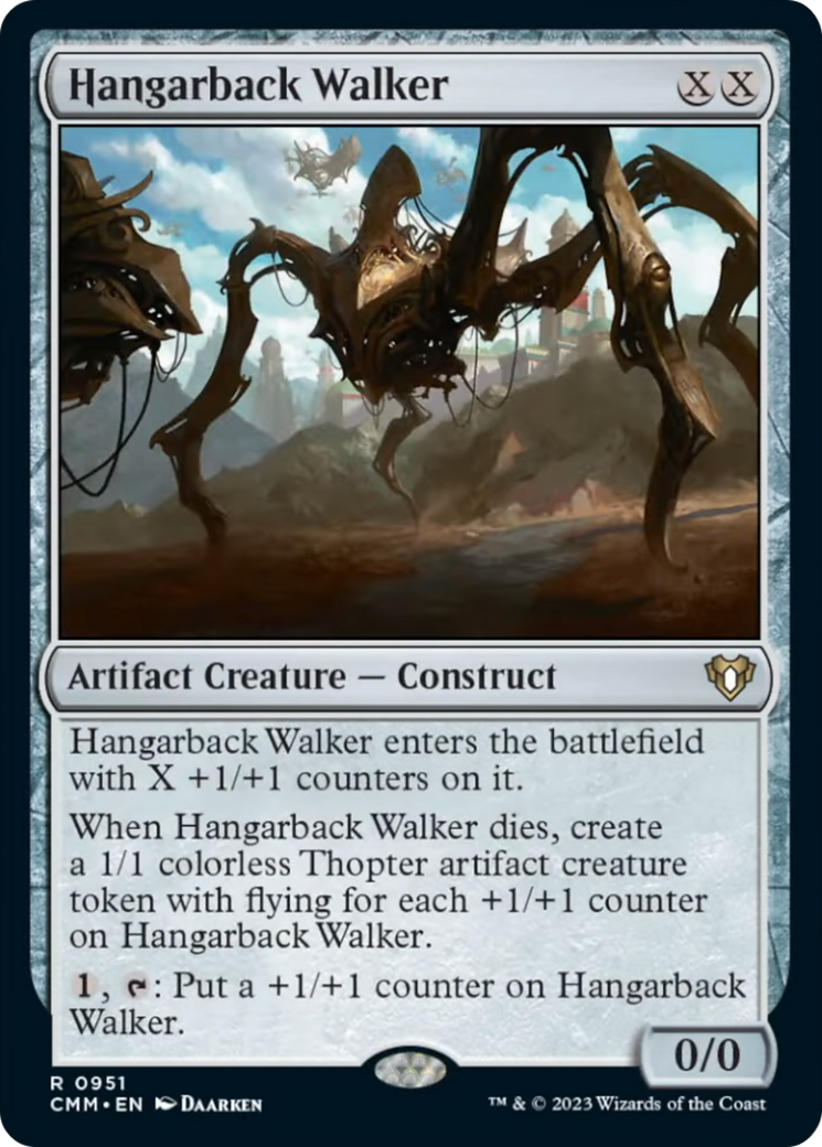 Hangarback Walker [Commander Masters] MTG Single Magic: The Gathering | Red Claw Gaming
