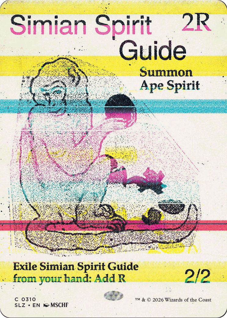 Simian Spirit Guide (0310) [Secret Lair x MSCHF: The Zeta Set] | Red Claw Gaming