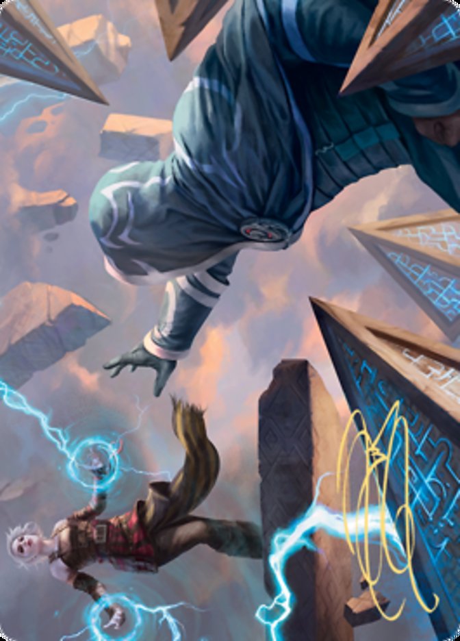 Nahiri's Binding // Nahiri's Binding Art Card [Zendikar Rising Art Series] MTG Single Magic: The Gathering | Red Claw Gaming