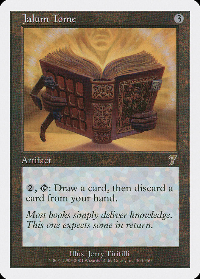 Jalum Tome [Seventh Edition] MTG Single Magic: The Gathering | Red Claw Gaming
