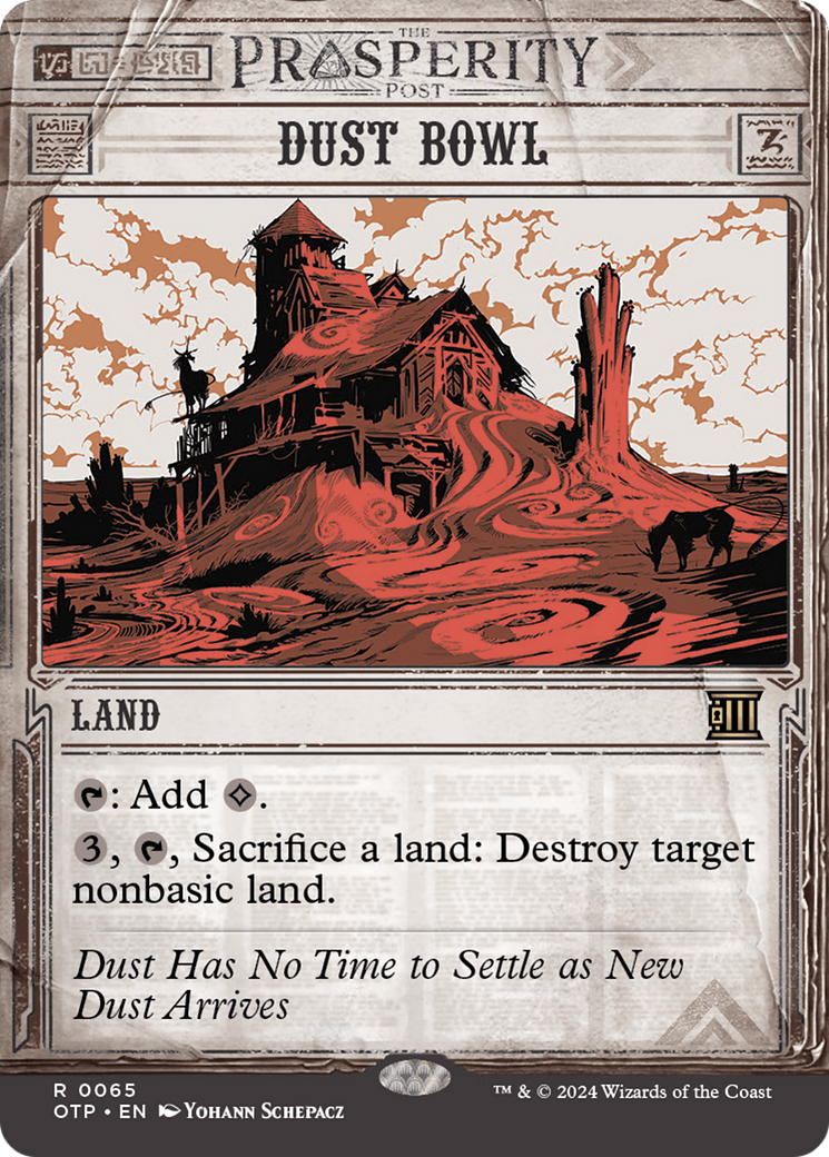 Dust Bowl [Outlaws of Thunder Junction: Breaking News] MTG Single Magic: The Gathering | Red Claw Gaming