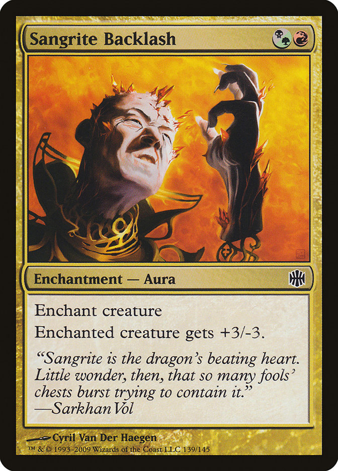 Sangrite Backlash [Alara Reborn] MTG Single Magic: The Gathering | Red Claw Gaming