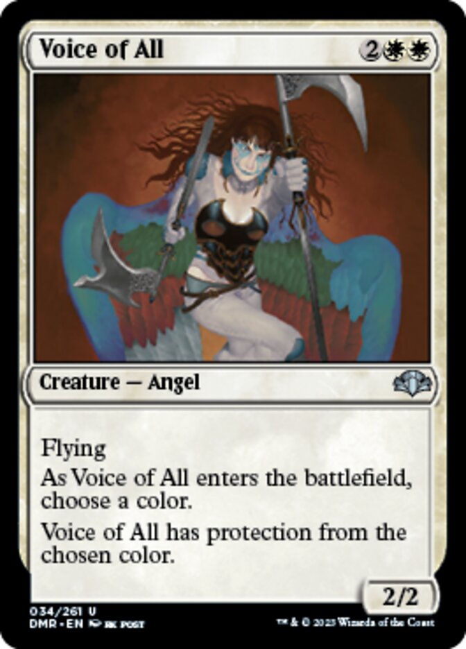 Voice of All [Dominaria Remastered] MTG Single Magic: The Gathering | Red Claw Gaming