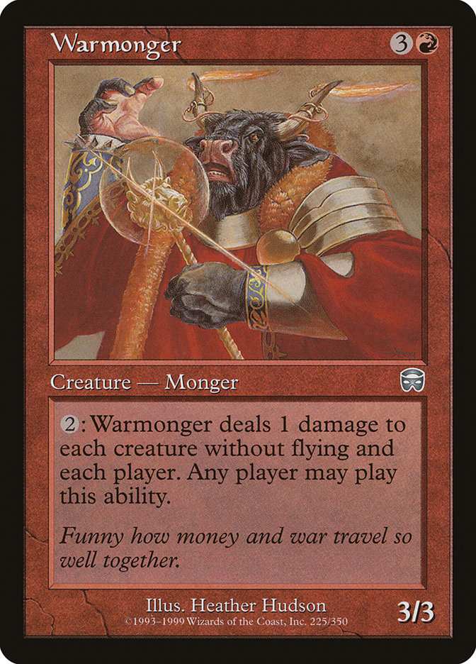 Warmonger [Mercadian Masques] MTG Single Magic: The Gathering | Red Claw Gaming