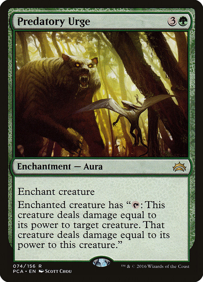 Predatory Urge [Planechase Anthology] MTG Single Magic: The Gathering | Red Claw Gaming