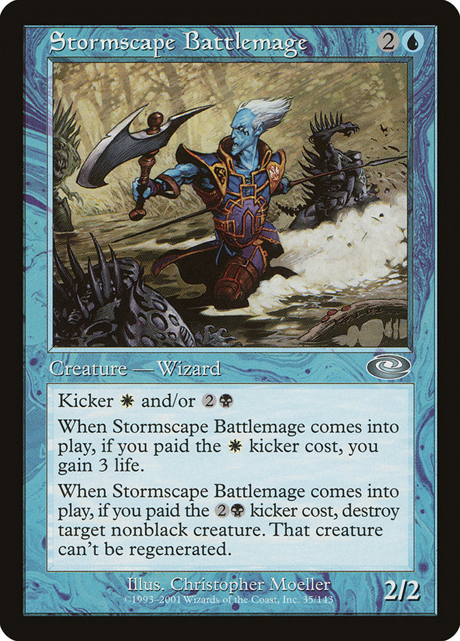 Stormscape Battlemage [Planeshift] MTG Single Magic: The Gathering | Red Claw Gaming