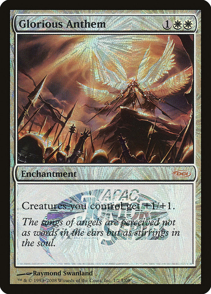 Glorious Anthem [Junior APAC Series] MTG Single Magic: The Gathering | Red Claw Gaming