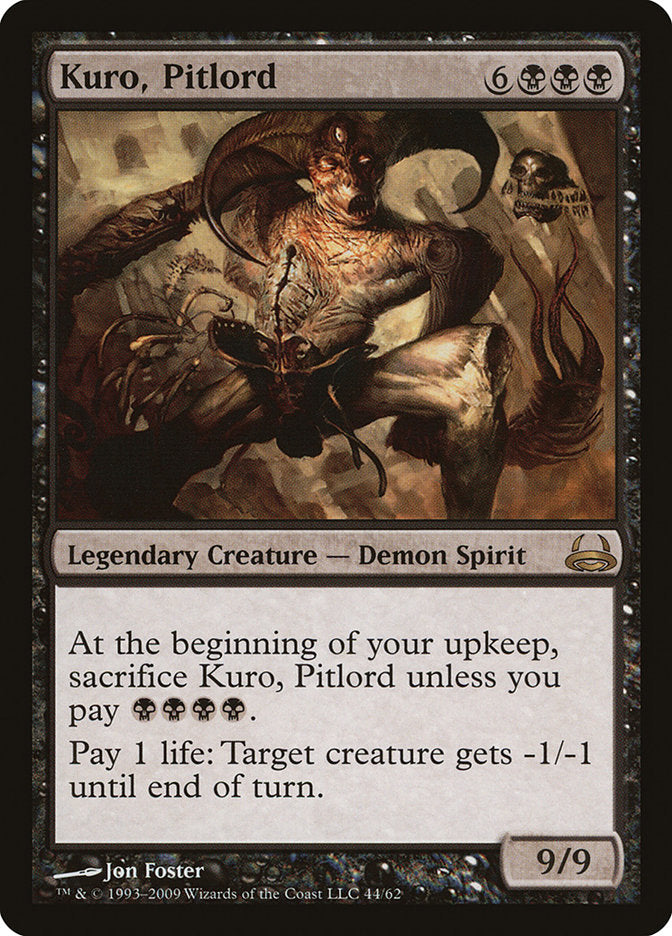Kuro, Pitlord [Duel Decks: Divine vs. Demonic] MTG Single Magic: The Gathering | Red Claw Gaming