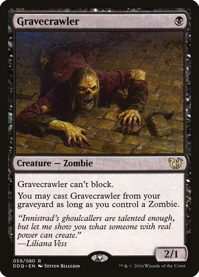 Gravecrawler [Duel Decks: Blessed vs. Cursed] MTG Single Magic: The Gathering | Red Claw Gaming