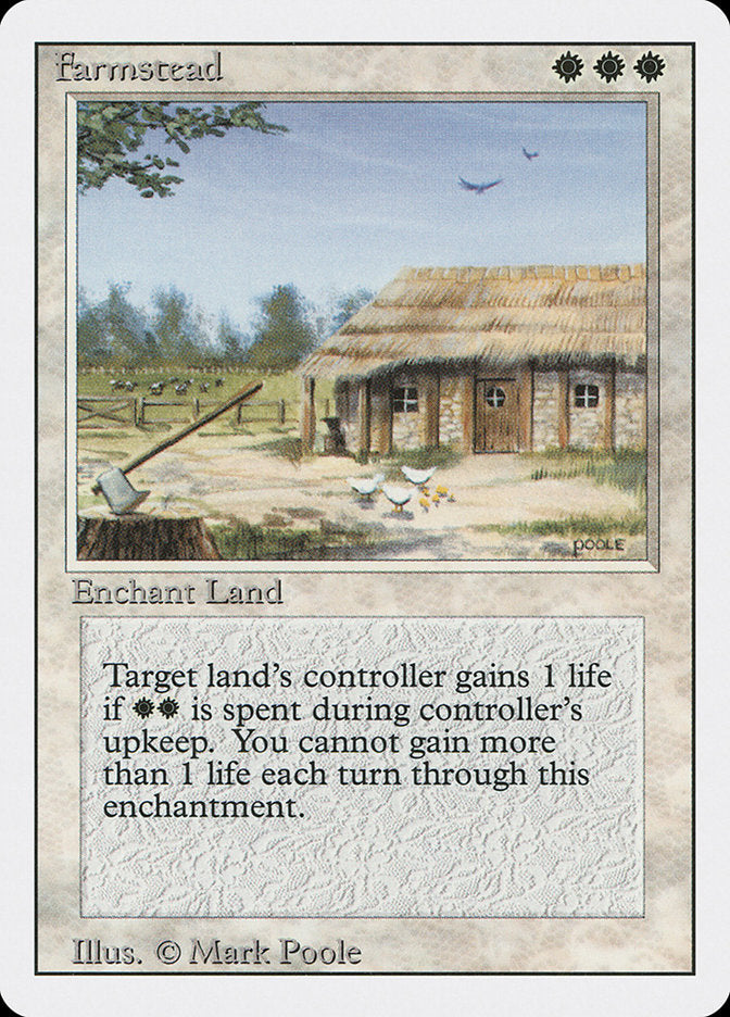 Farmstead [Revised Edition] MTG Single Magic: The Gathering | Red Claw Gaming