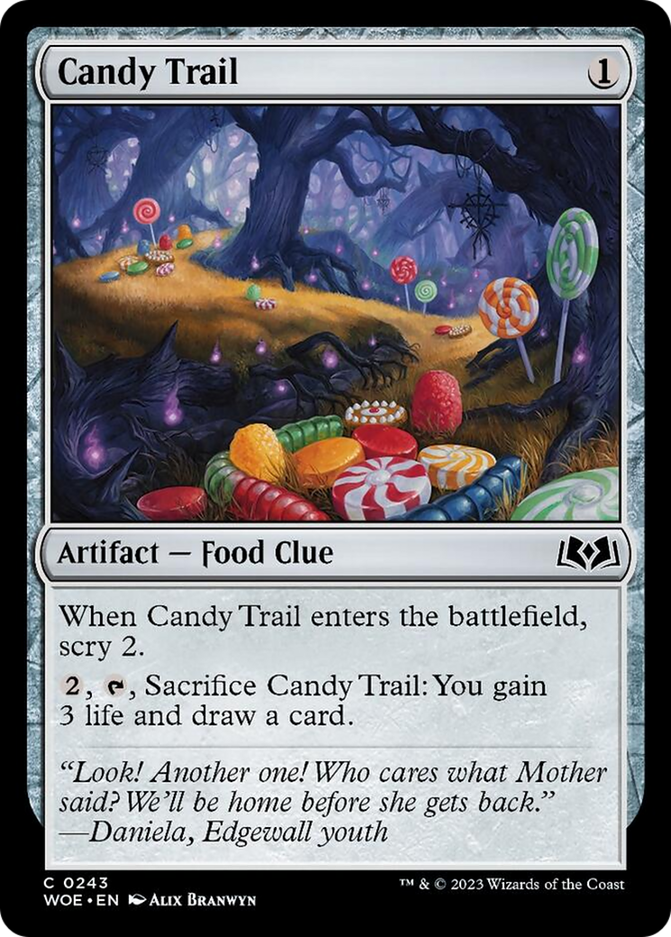 Candy Trail [Wilds of Eldraine] MTG Single Magic: The Gathering    | Red Claw Gaming