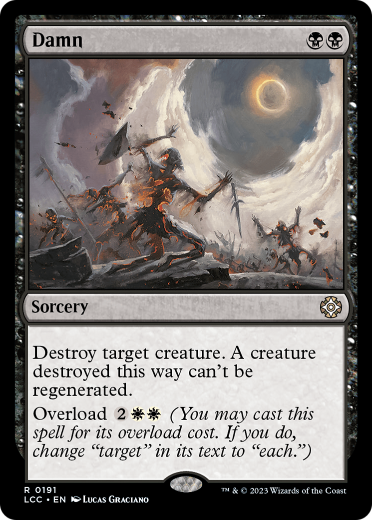 Damn [The Lost Caverns of Ixalan Commander] MTG Single Magic: The Gathering | Red Claw Gaming