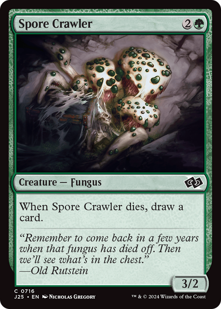 Spore Crawler [Foundations Jumpstart] MTG Single Magic: The Gathering | Red Claw Gaming