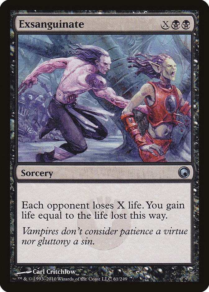Exsanguinate [Scars of Mirrodin] MTG Single Magic: The Gathering | Red Claw Gaming