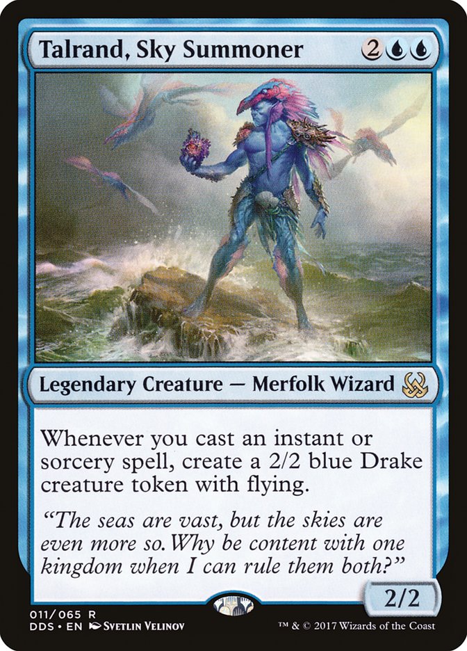 Talrand, Sky Summoner [Duel Decks: Mind vs. Might] MTG Single Magic: The Gathering | Red Claw Gaming