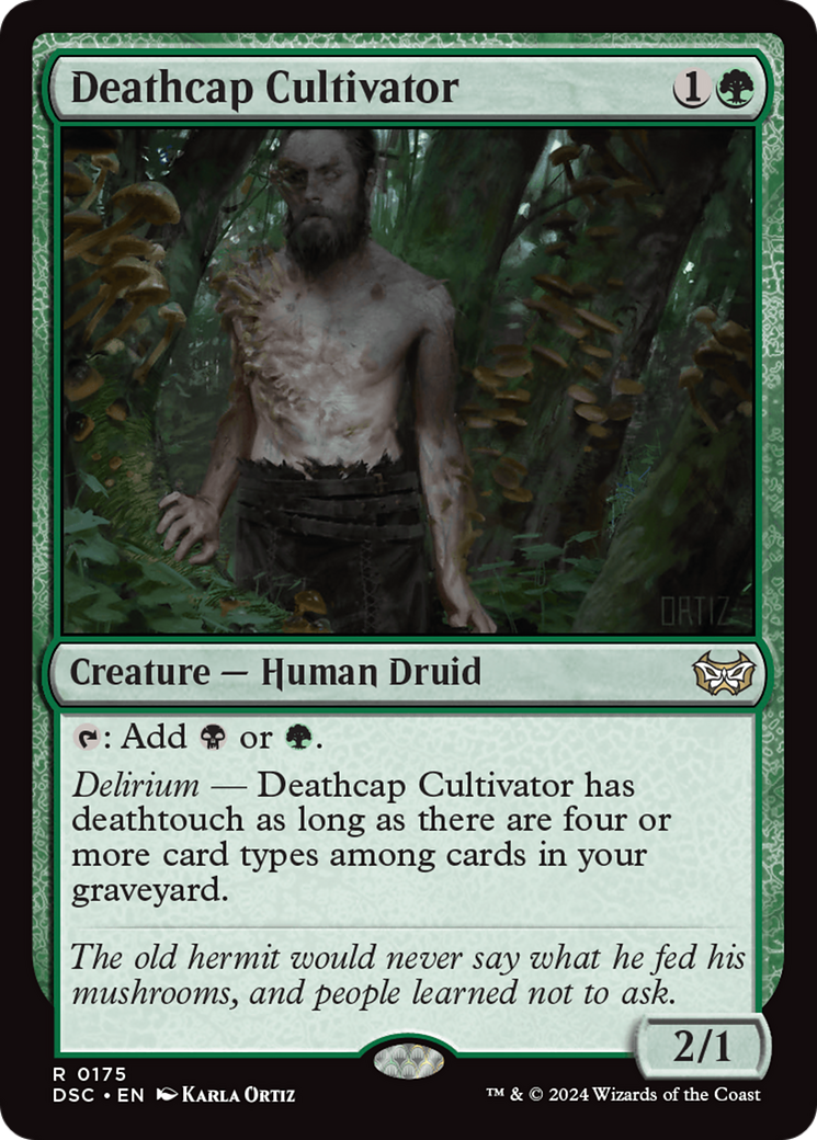 Deathcap Cultivator [Duskmourn: House of Horror Commander] MTG Single Magic: The Gathering | Red Claw Gaming