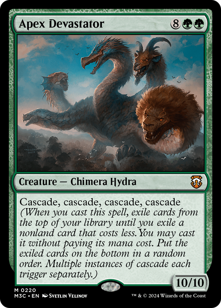 Apex Devastator [Modern Horizons 3 Commander] MTG Single Magic: The Gathering | Red Claw Gaming