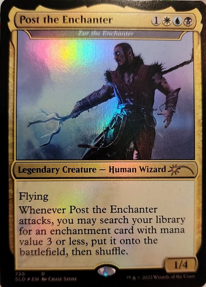 Zur the Enchanter - Post the Enchanter [Secret Lair Drop Promos] MTG Single Magic: The Gathering | Red Claw Gaming