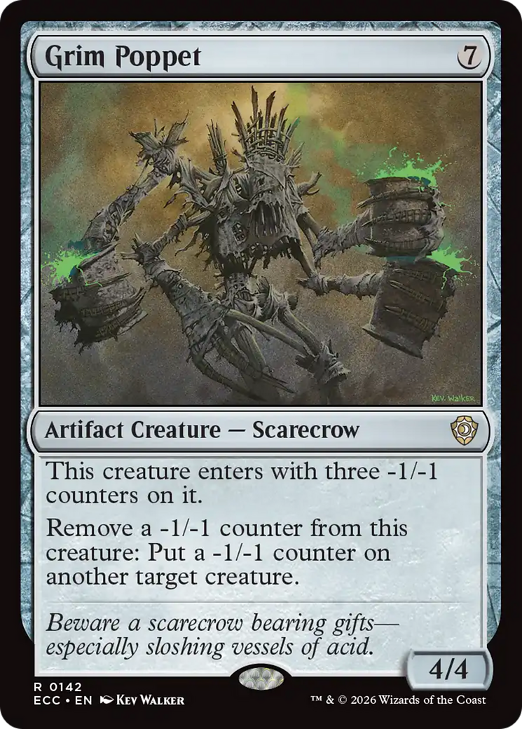 Grim Poppet [Lorwyn Eclipsed Commander] MTG Single Magic: The Gathering | Red Claw Gaming