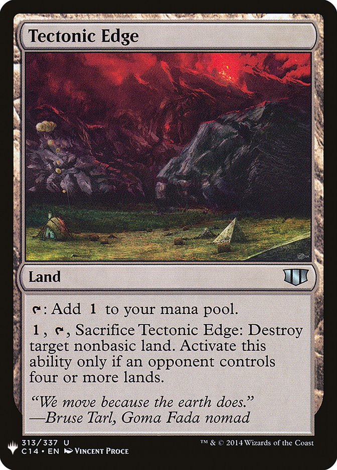 Tectonic Edge [Mystery Booster] MTG Single Magic: The Gathering | Red Claw Gaming