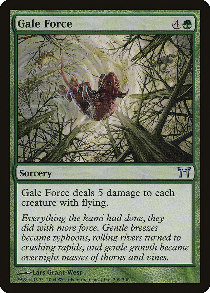 Gale Force [Champions of Kamigawa] MTG Single Magic: The Gathering | Red Claw Gaming