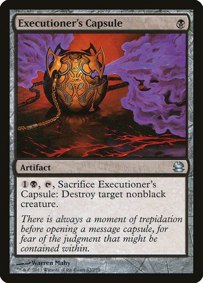 Executioner's Capsule [Modern Masters] MTG Single Magic: The Gathering | Red Claw Gaming