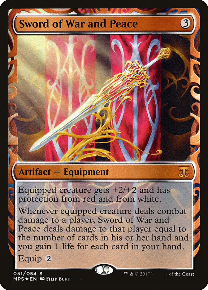 Sword of War and Peace [Kaladesh Inventions] MTG Single Magic: The Gathering | Red Claw Gaming