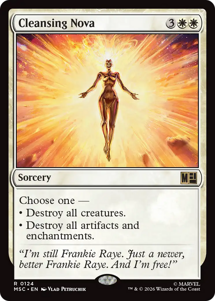Cleansing Nova [Marvel Super Heroes Commander] | Red Claw Gaming